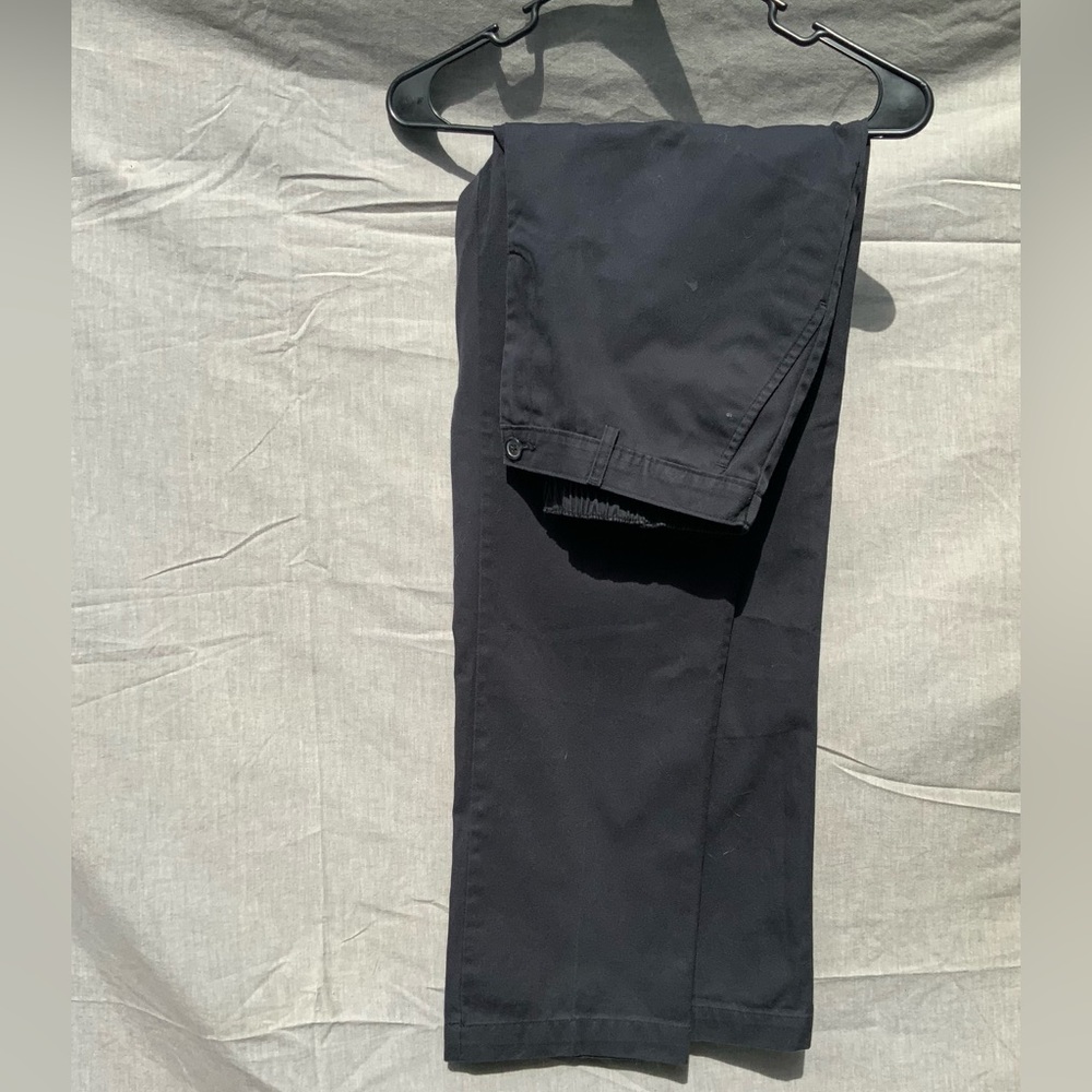 Vintage Navy High Rise Straight Leg Pants 10P Land’s End
